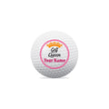 Golf Queen Golf Ball Set of 3
