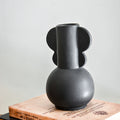 Oasis Black & Terracotta Stoneware Vase (Set of 2)