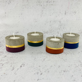 Concrete Tealight Holders (Set of 4)