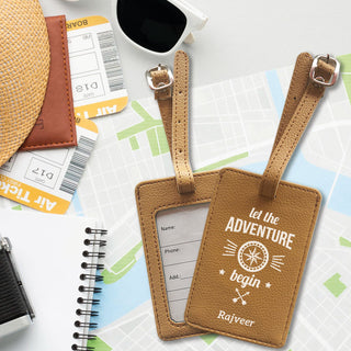 Luggage Tag- Adventure Begins