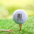 Leaf Monogram Golf Ball