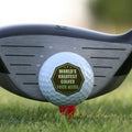Worlds greatest golfer custom golf balls