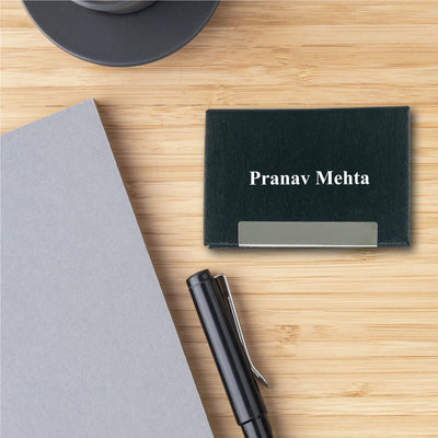 Business Card Holder - Your Name