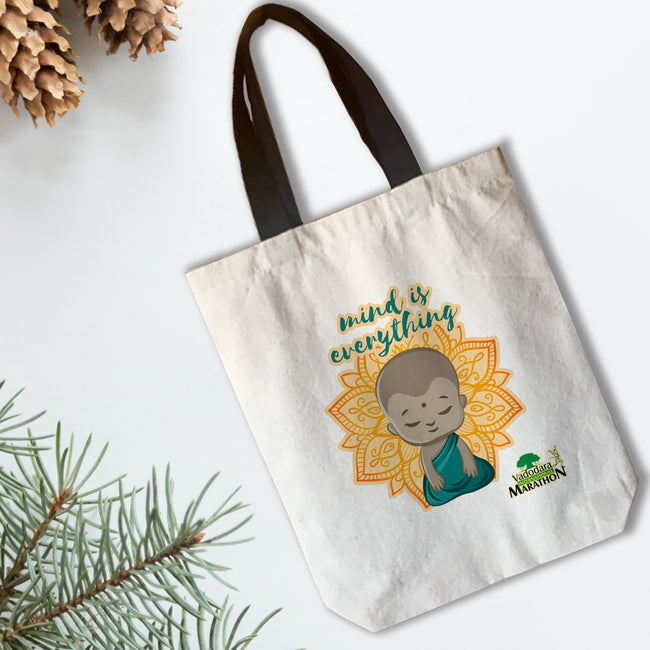 Mind is Everything Canvas Tote Bag
