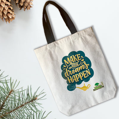 Dreams Happen Canvas Tote Bag