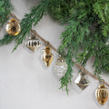 Mercury Glass Assorted Christmas Garland