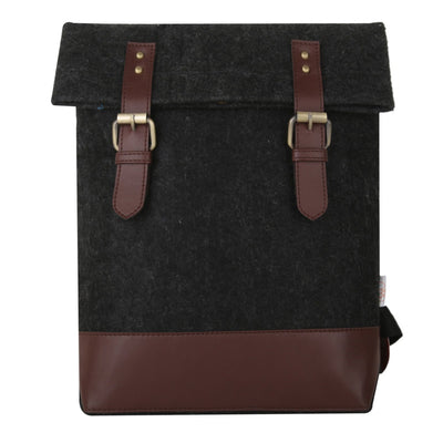 Black Back pack- Felt Series