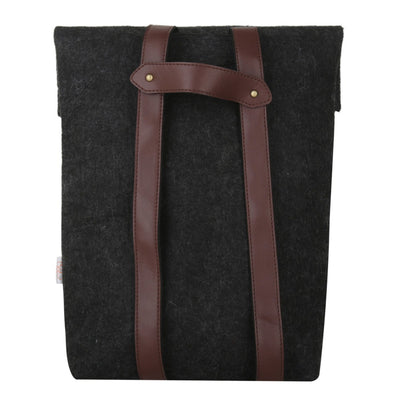 Black Back pack- Felt Series