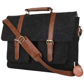 Laptop Bag Classic Black - Felt Series