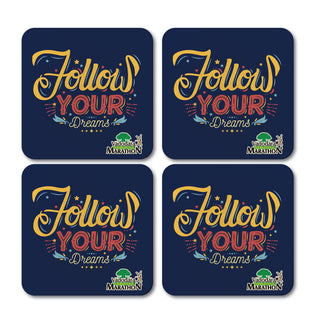 Follow Your Dreams Coaster - Set of 4