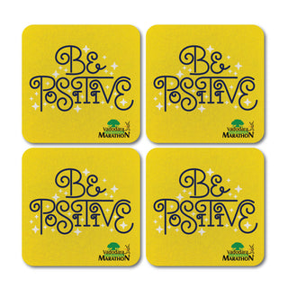 Be Positive Coaster - Set of 4