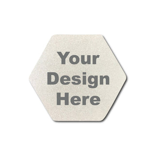 Coasters Hexagon- Your Logo/Design