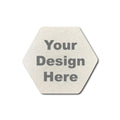 Customized Coasters - Hexagon