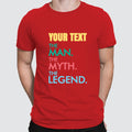 Grandpa The Legend Men T-shirts