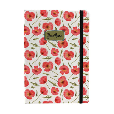 Flowers & Leaves Pattern Fluct Diary