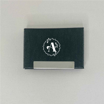 Business Card Holder - Initial