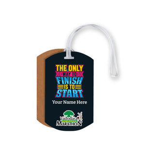 Way to Finish Luggage Tag