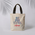 Be-you-tiful Canvas Tote Bag
