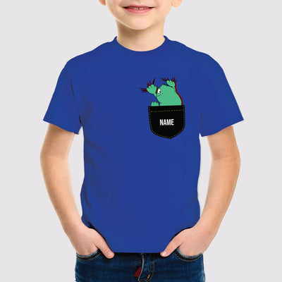 Pocket Design Print Boys T-Shirt