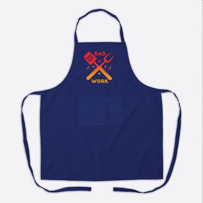 Dad At Work Customise Apron