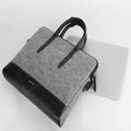 Laptop Bag Black & Grey - Felt Series