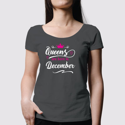 Queens are Born Women T-Shirt