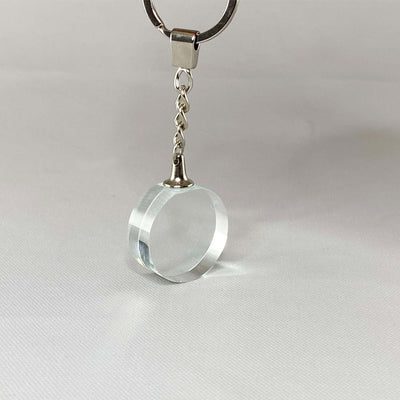 Engraved Crystal Key Chain