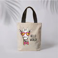 Giraffe Canvas Tote Bag