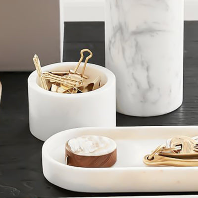 Marble Knick-Knack Holder- Desk Accessory Series