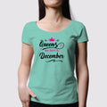 Queens are Born Women T-Shirt