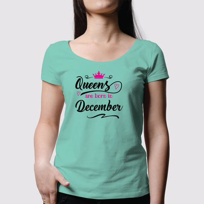 Queens are Born Women T-Shirt