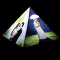 Pyramid Table Photo Lamp