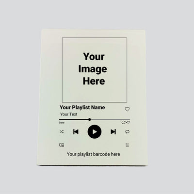Spotify Plaque With Stand- Your Song
