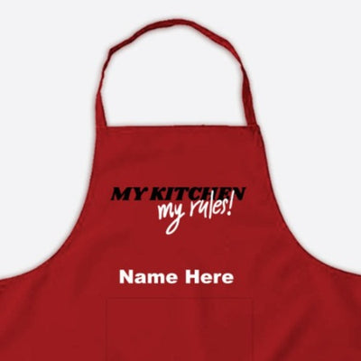 My Rules Unisex Customise Apron