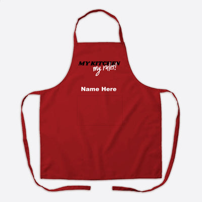 My Rules Unisex Customise Apron