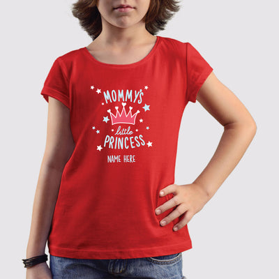 Mommy's Little Princess Girls T-Shirt