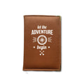 Adventure begins - Customized passport cover