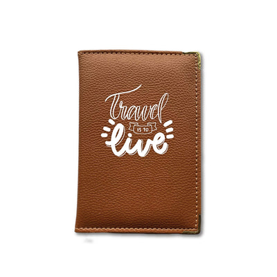 To Live Passport Cover