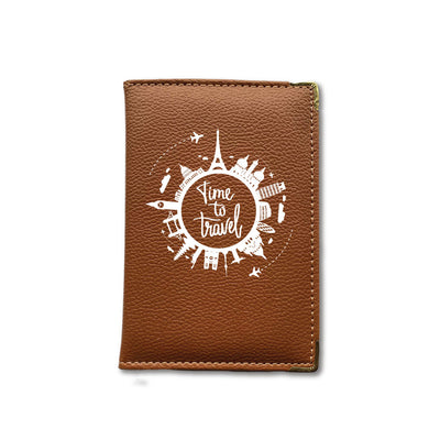 Time to Travel Passport Cover