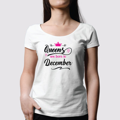 Queens are Born Women T-Shirt