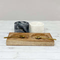 Marble Condiment Set of 2